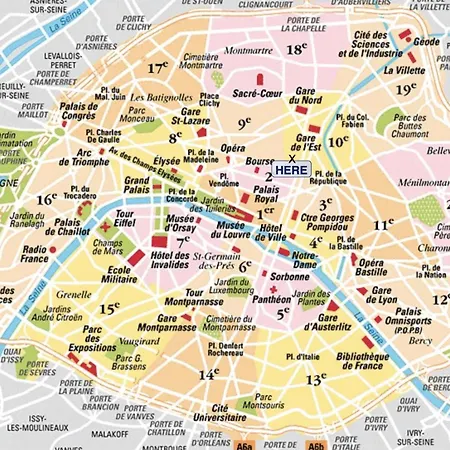 Apartman Lovely With Rooftop View Párizs