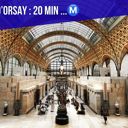 Apartman Lovely With Rooftop View Párizs