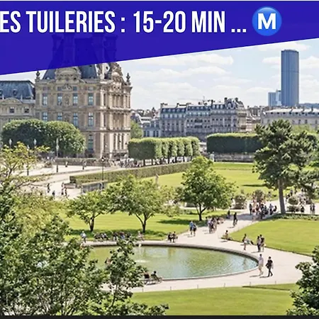 Lovely With Rooftop View * Párizs